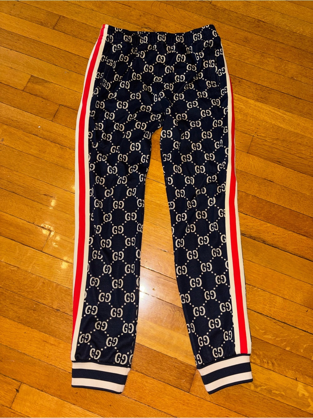 Gucci - GG Jacquard Jogging Trousers For Men Blue